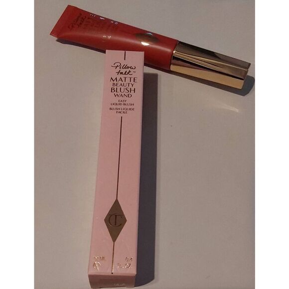 NIB~Charlotte Tilbury Pillow Talk Matte Beauty Blush Wand in DreamPop~$42 Value - Picture 2 of 3
